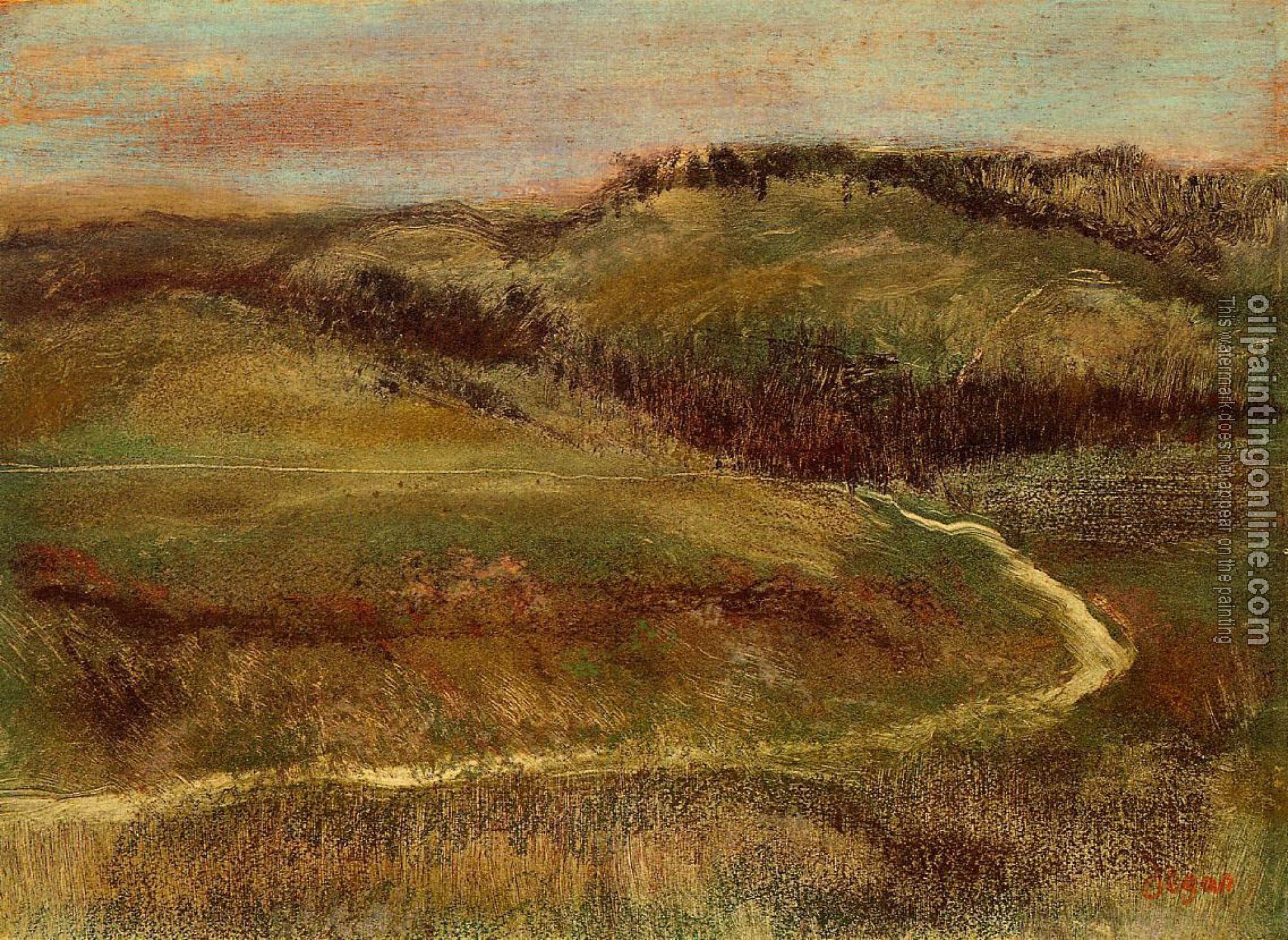 Degas, Edgar - Landscape